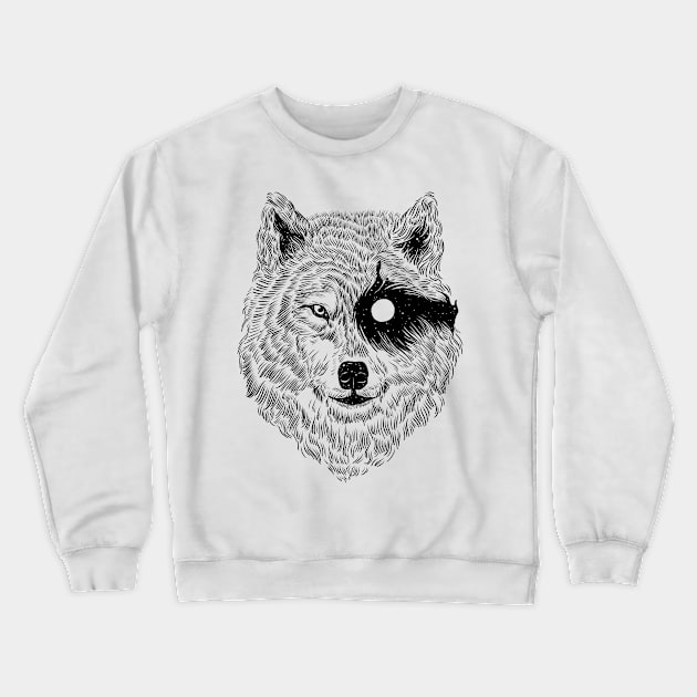 I Dream in Solitude Crewneck Sweatshirt by normanduenas